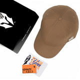 HEAD GEAR SOLID DARK BROWN CAP