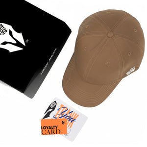 HEAD GEAR SOLID DARK BROWN CAP