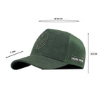 HEAD GEAR GREEN SUPER SUEDE TRUCKER CAP