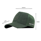 HEAD GEAR GREEN SUPER SUEDE TRUCKER CAP