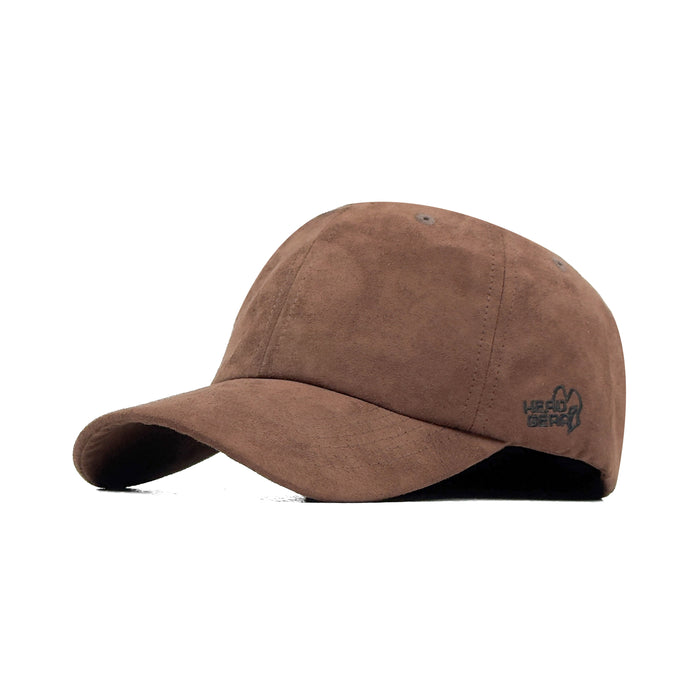 HEAD GEAR SOLID CHOCOLATE SUEDE CAP