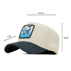 HEAD GEAR WHALE 3D PATCH PREMIUM HIGH CROWN CAP