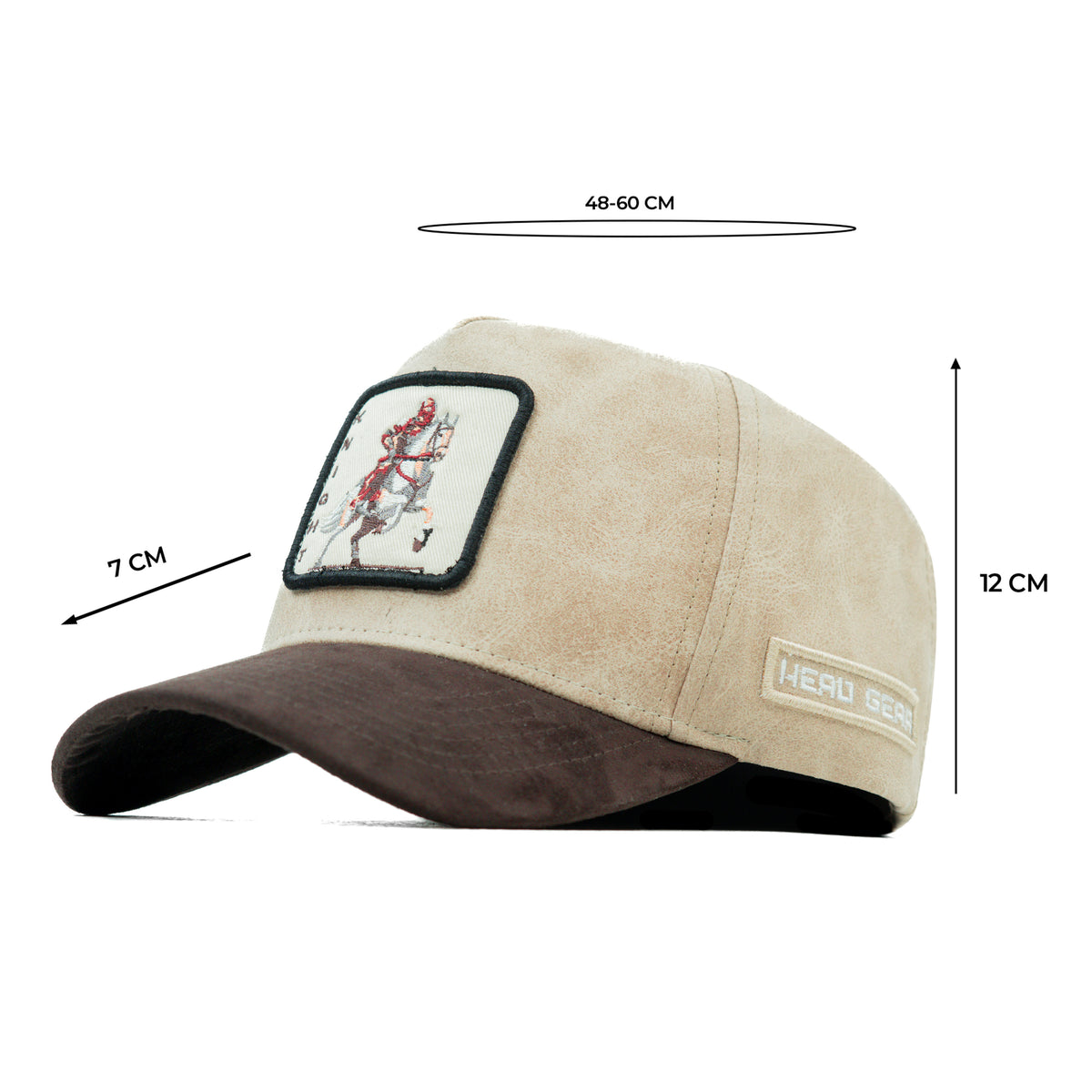 HEAD GEAR KNIGHT 3D PATCH PREMIUM HIGH CROWN CAP