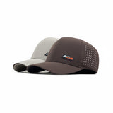 2 PCS COMBO OF CHOCOLATE AND LIGHT GREY ACTI FLEX SIGNATURE CAP