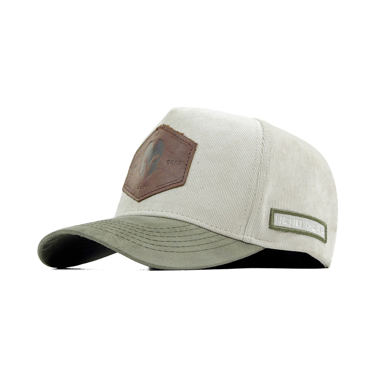 HEAD GEAR HG CORE LEATHER PATCH CAP - HGCH03