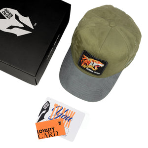 HEAD GEAR BENGAL TIGER 3D PATCH PREMIUM HIGH CROWN CAP
