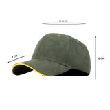 HEAD GEAR ELEGANTE ZERO GREEN SANDWICH YELLOW CAP (NO LOGO)