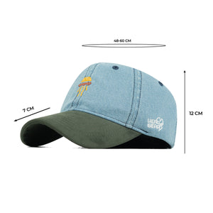HEAD GEAR OCTOPUS DENIM CAP