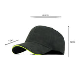 HEAD GEAR ELEGANTE ZERO BLACK SANDWICH NEON CAP (NO LOGO)