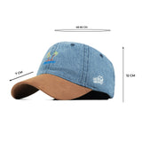 HEAD GEAR COCONUT TREE DENIM CAP