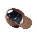 HEAD GEAR SOLID CHOCOLATE SUEDE CAP