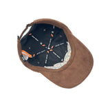 HEAD GEAR SOLID CHOCOLATE SUEDE CAP