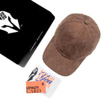 HEAD GEAR SOLID CHOCOLATE SUEDE CAP