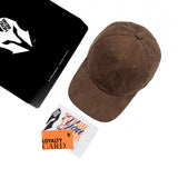 HEAD GEAR SOLID CHOCOLATE SUEDE CAP