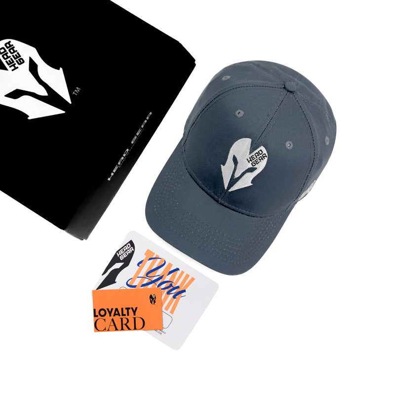 HEAD GEAR OFFICIAL GREY CAP