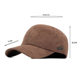 HEAD GEAR SOLID CHOCOLATE SUEDE CAP