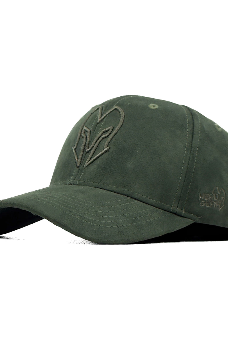 HEAD GEAR HUNTER GREEN SUPER SUEDE CAP