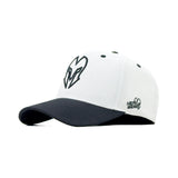 HEAD GEAR WHITE BLACK REDEFINED CAP