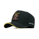 HEAD GEAR BLACK MAMBA 3D PATCH PREMIUM HIGH CROWN CAP
