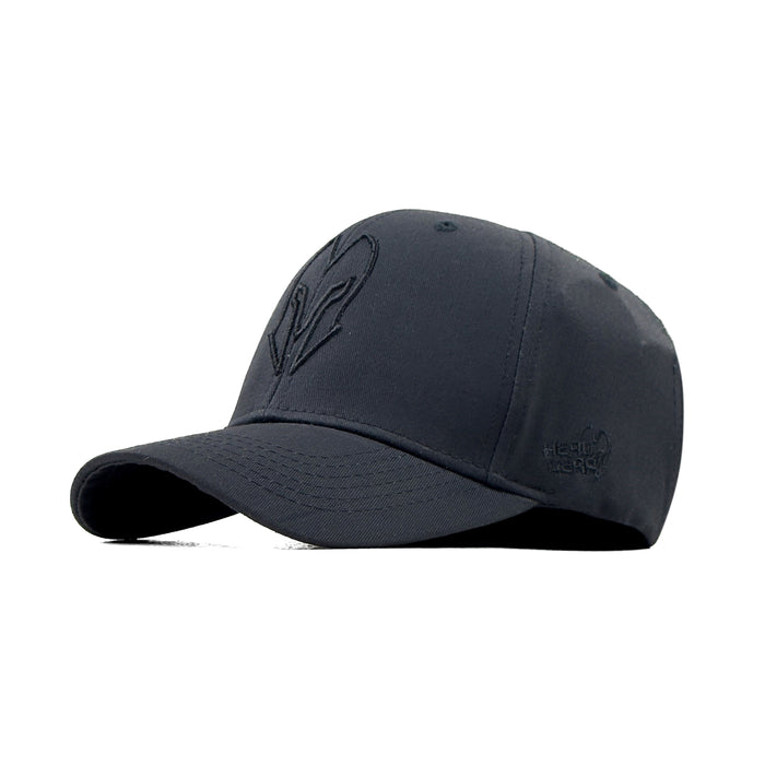 HEAD GEAR BLACK SUPER TWILL CAP