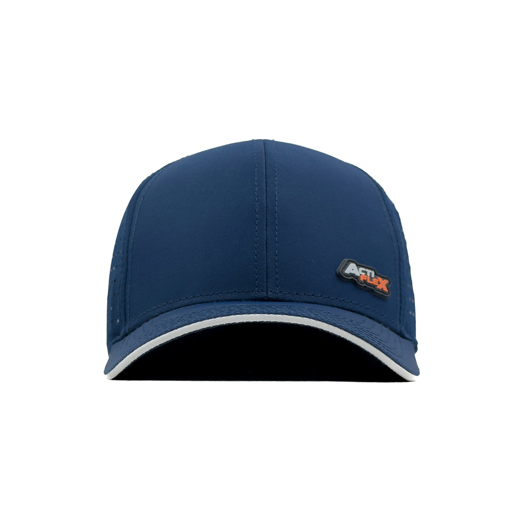 HEAD GEAR NAVY BLUE ACTI FLEX SIGNATURE SANDWICH CAP