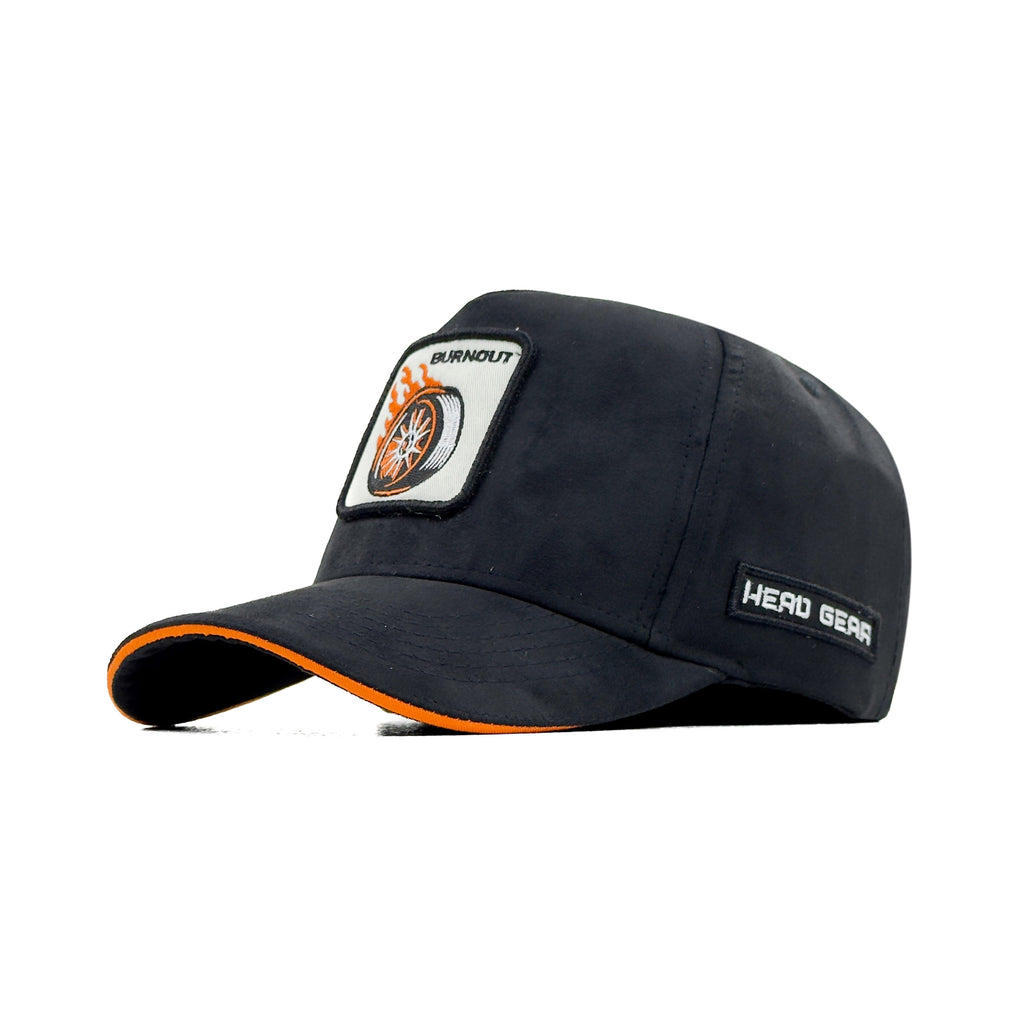 HEAD GEAR BURNOUT 3D PATCH PREMIUM HIGH CROWN CAP