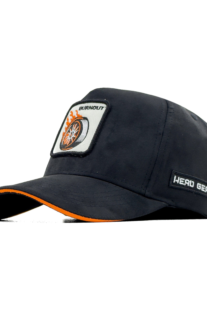 HEAD GEAR BURNOUT 3D PATCH PREMIUM HIGH CROWN CAP