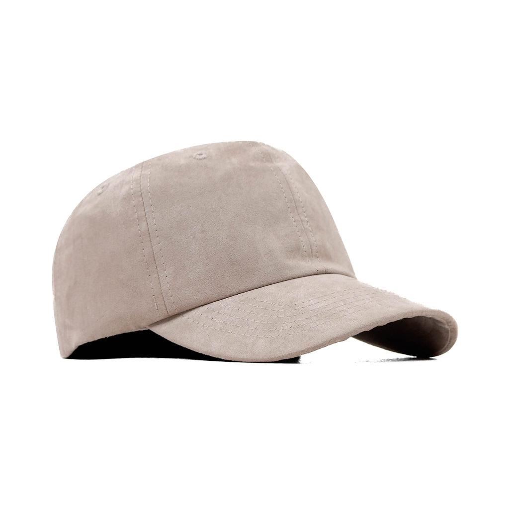 HEAD GEAR SOLID SOFT PEACH SUEDE CAP