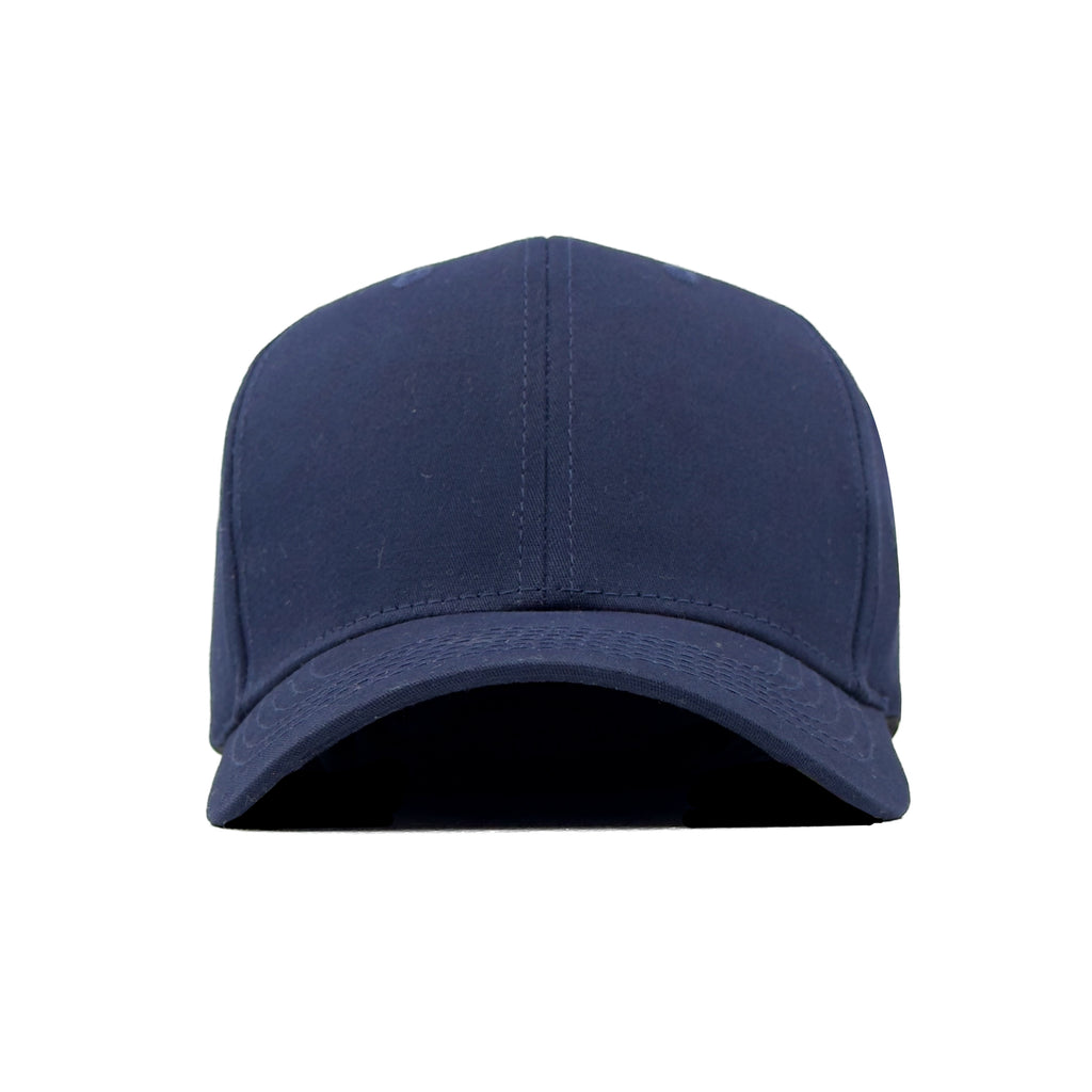 HEAD GEAR SOLID NAVY BLUE FITTED CAP