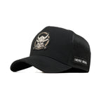 HEAD GEAR PIRATE SKULL TRUCKER CAP