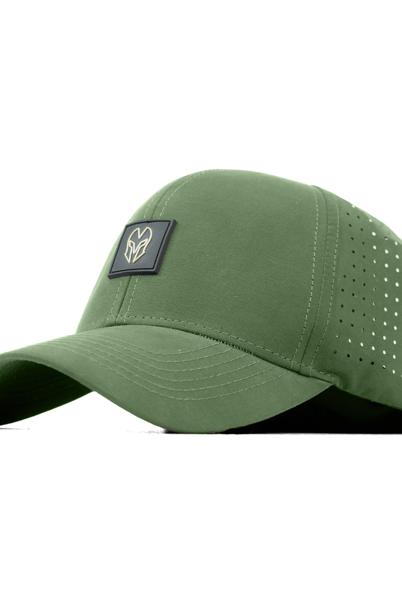 HEAD GEAR MEDIUM GREEN ACTI FLEX CAP