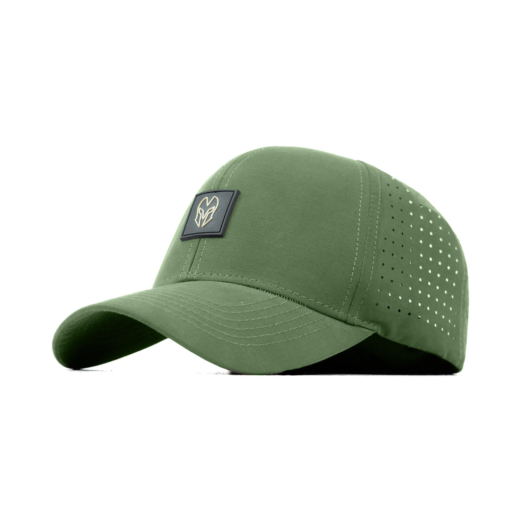 HEAD GEAR MEDIUM GREEN ACTI FLEX CAP