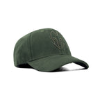 HEAD GEAR HUNTER GREEN SUPER SUEDE CAP