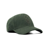 HEAD GEAR HUNTER GREEN SUPER SUEDE CAP