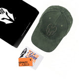 HEAD GEAR HUNTER GREEN SUPER SUEDE CAP