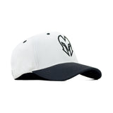 HEAD GEAR WHITE BLACK REDEFINED CAP