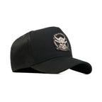 HEAD GEAR PIRATE SKULL TRUCKER CAP