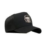 HEAD GEAR PIRATE SKULL TRUCKER CAP