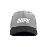 HEAD GEAR DOPE GREY AND BLACK CAP