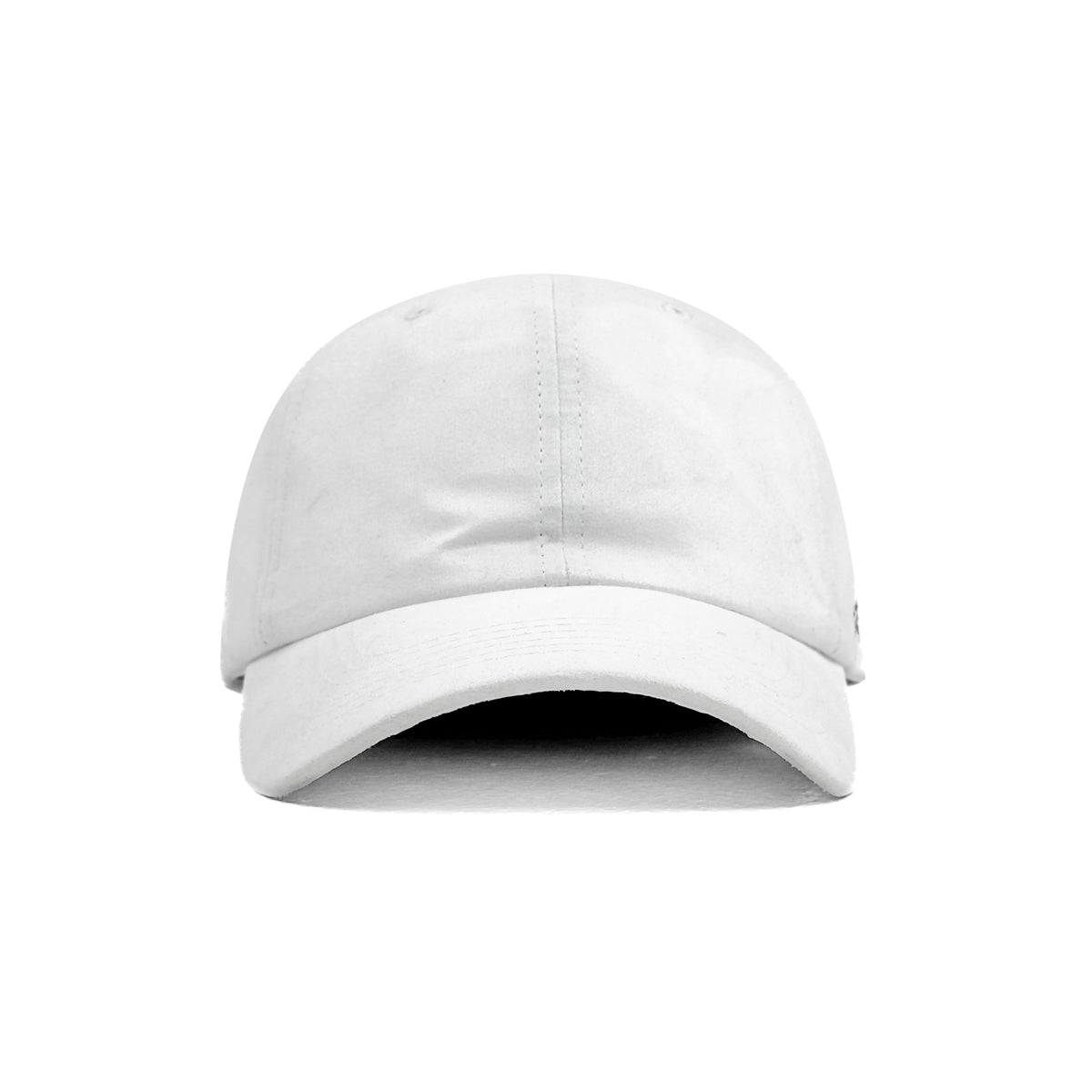HEAD GEAR SOLID WHITE SUEDE CAP