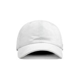 HEAD GEAR SOLID WHITE SUEDE CAP