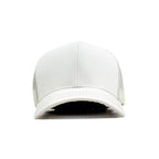 HEAD GEAR SOLID WHITE TRUCKER CAP