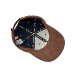 HEAD GEAR CHOCOLATE SUPER SUEDE CURVED VISOR CAP
