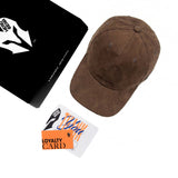 HEAD GEAR CHOCOLATE SUPER SUEDE CURVED VISOR CAP