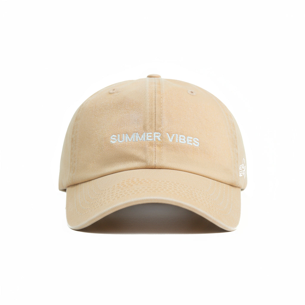 HEAD GEAR SUMMER VIBES DENIM CAP