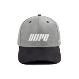 HEAD GEAR DOPE GREY AND BLACK CAP