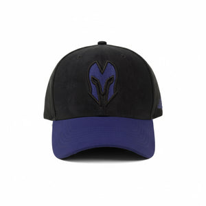 HEAD GEAR BLACK AND PURPLE REDEFINED SUEDE CAP