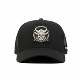 HEAD GEAR PIRATE SKULL TRUCKER CAP