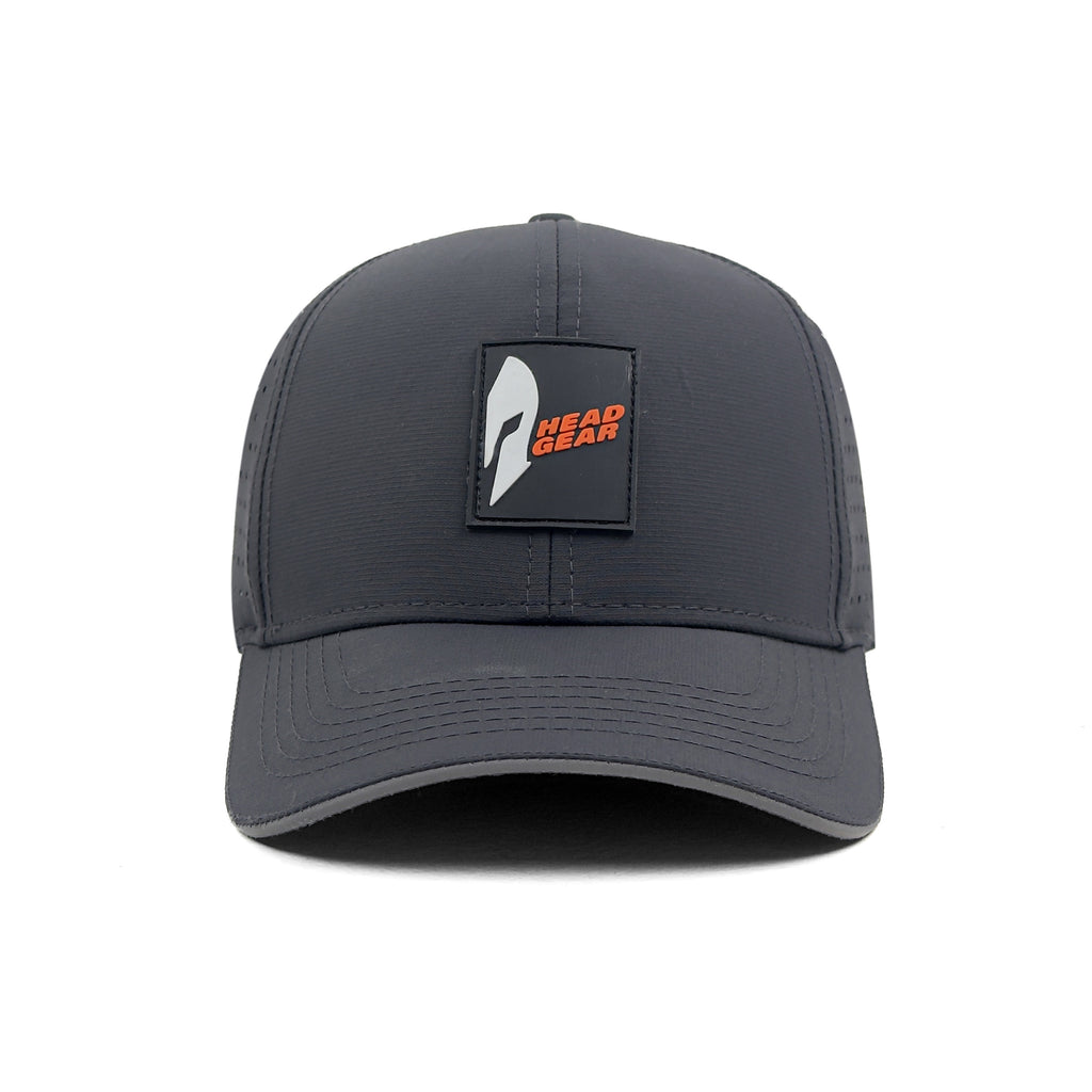 HEAD GEAR DARK GREY ACTI FLEX STRIKE SANDWICH CAP