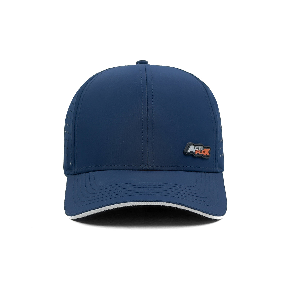 HEAD GEAR NAVY BLUE ACTI FLEX SIGNATURE SANDWICH CAP